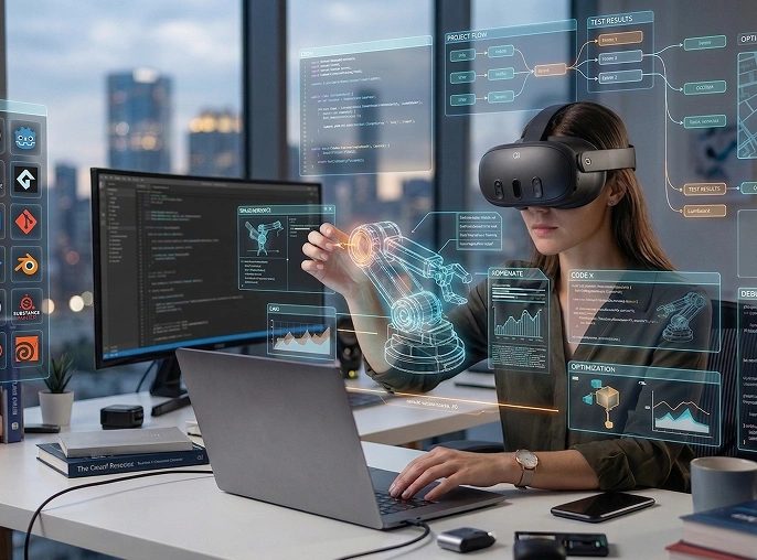 An Augmented Reality App: Development and Tools & Technologies
