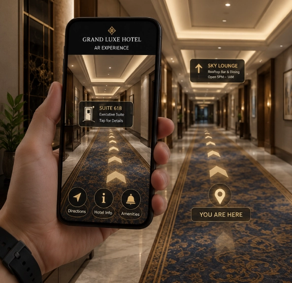 Immersive VR tourism